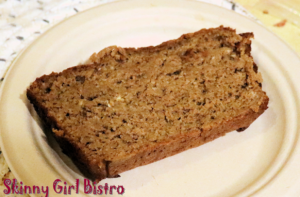 Slice of pumpkin bread